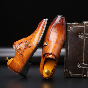 38~48 leather shoes men business comfortable Stylish Gentleman's formal shoes men #CB511